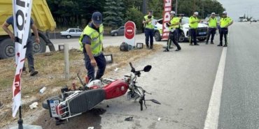 Motosiklet Kazasında İki Çocuk Ağır Yaralandı