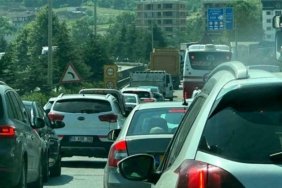 Samsun Çevre Yolu'ndaki Çalışmalar Trafiği Kilitledi