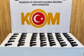 Samsun'da 47 Ruhsatsız Tabanca Ele Geçirildi