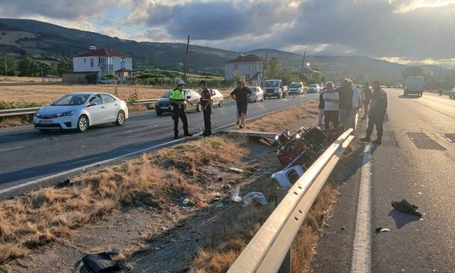 Samsun'da Elektrikli Bisiklet Kazası - Son Dakika