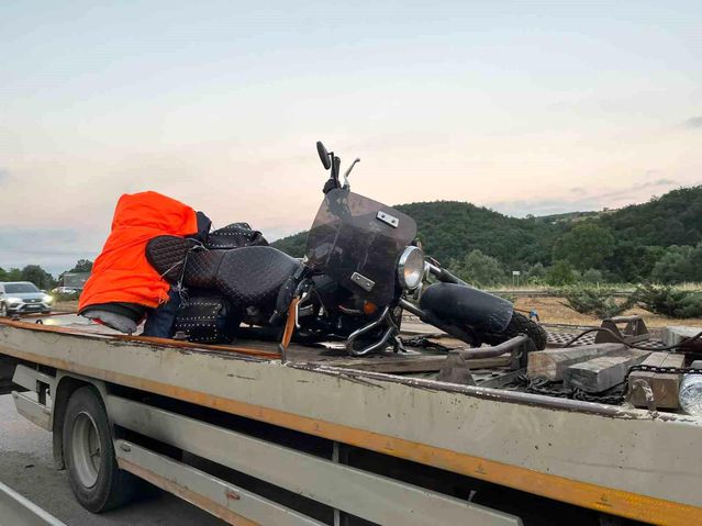 Samsun'da Motosiklet Kazası: İki Yaralı
