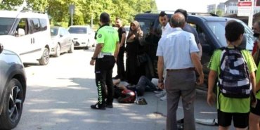 Samsun'da Trafik Kazası: Motosiklet Sürücüsü Yaralandı