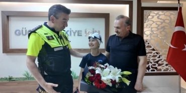 Şehit kızından yüzmede büyük başarı