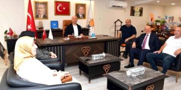 Terme Belediye Başkanı'ndan Yeni İlçe Başkanına Hayırlı Olsun Ziyareti