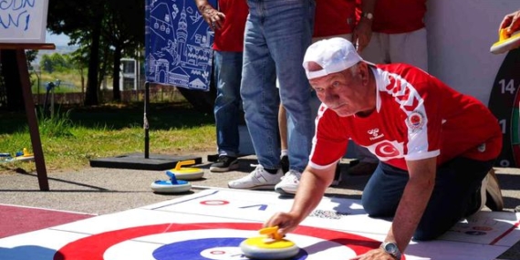 Yaşlı Olimpiyatları heyecana sahne oldu