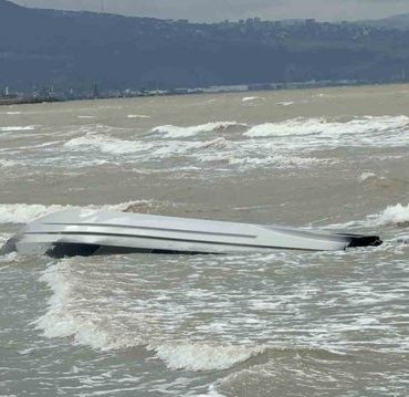 Çarşamba'da İnsansız Deniz Aracı Bulundu