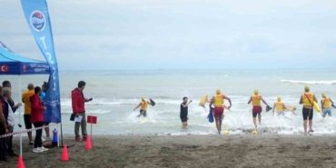 Karadeniz’in hırçın sularında Cankurtarma Sportif Deniz Türkiye Şampiyonası
