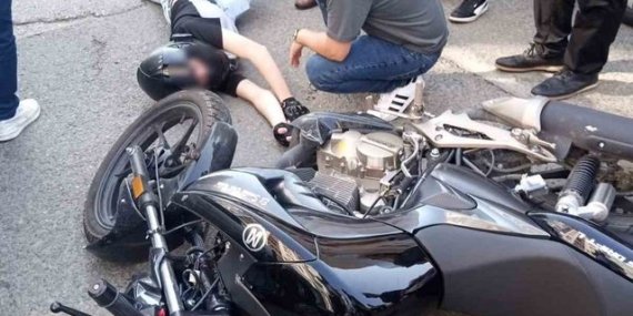 Kask, Genç Sürücüyü Ölümden Kurtardı