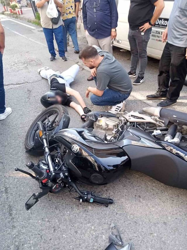 Kask, Genç Sürücüyü Ölümden Kurtardı