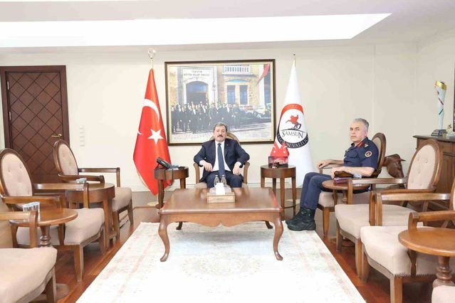 Samsun Jandarma Komutanı Göreve Başladı