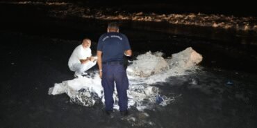 Samsun sahilinde paniğe neden olan şüpheli madde: Çuvallardan çıktı