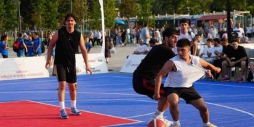Samsun'da 3x3 Basketbol Turnuvası Heyecanı