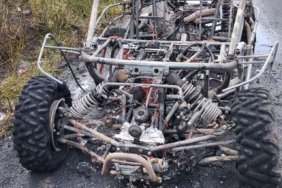 Samsun'da ATV Yangını