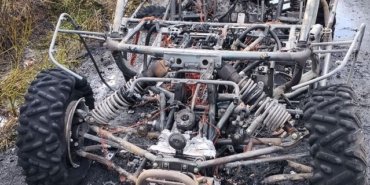 Samsun'da ATV Yangını