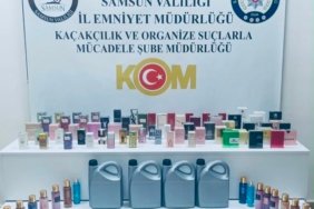 Samsun'da Kaçak Parfüm ve Alkol Ele Geçirildi