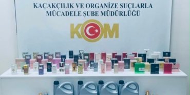 Samsun'da Kaçak Parfüm ve Alkol Ele Geçirildi