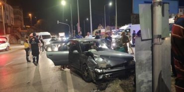 Samsun'da Kaza: 10 Yaralı