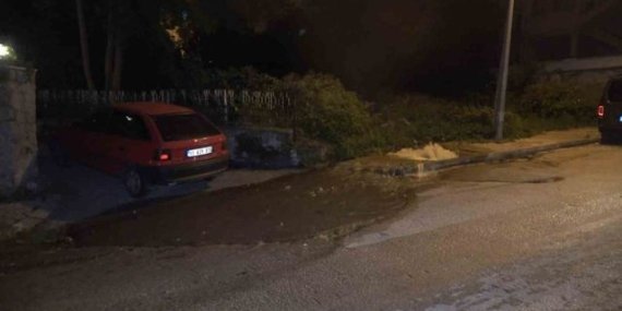 Samsun'da Su Borusu Arızası: 2 Saat Süren Su Akışı