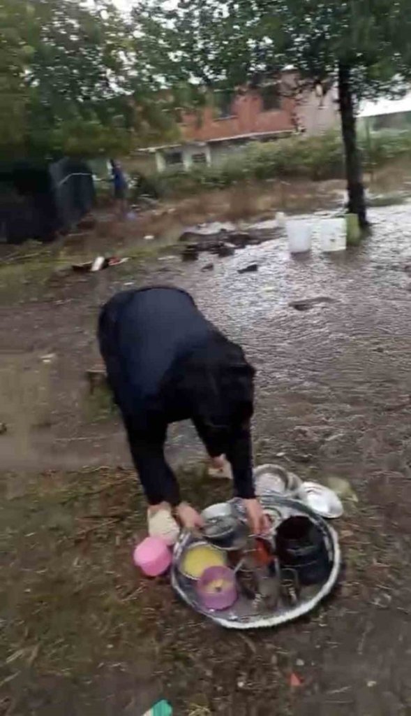 Samsun'da Tarım İşçilerini Vuran Sel