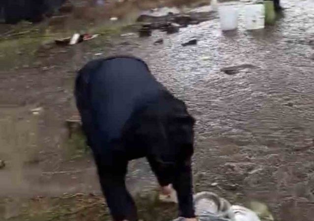 Samsun'da Tarım İşçilerini Vuran Sel