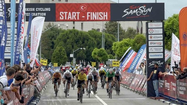 Tour of Samsun 2026 Bisiklet Yarışları’nda Ramazan Yılmaz birinci oldu