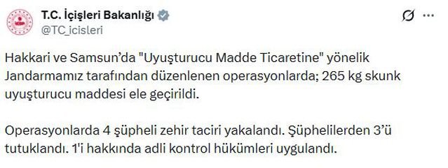 Uyuşturucu Operasyonunda 4 Şüpheli Yakalandı
