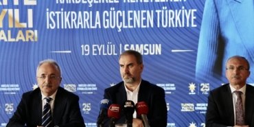 AK Parti Genel Başkan Yardımcısı Şen, Samsun'da konuştu: