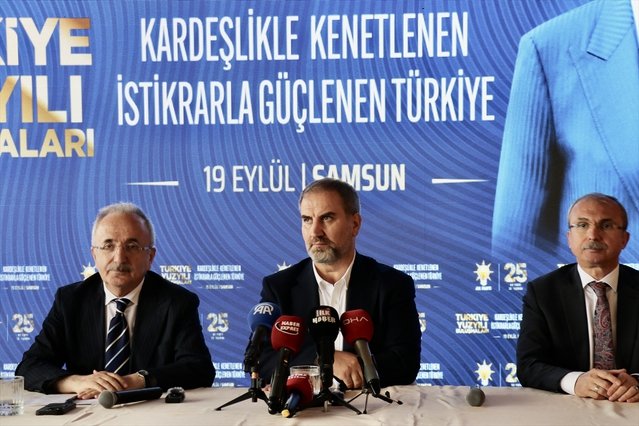 AK Parti Genel Başkan Yardımcısı Şen, Samsun'da konuştu: