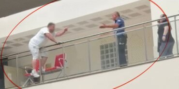 Adliyede intihar girişimi son anda engellendi! Yürekleri ağza getiren anlar kameraya yansıdı
