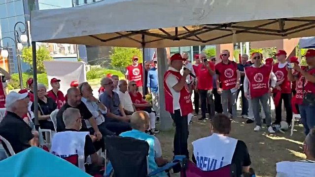 Atakum Belediyesi işçileri dört gündür açlık grevinde, ücretler beş aydır ödenmedi