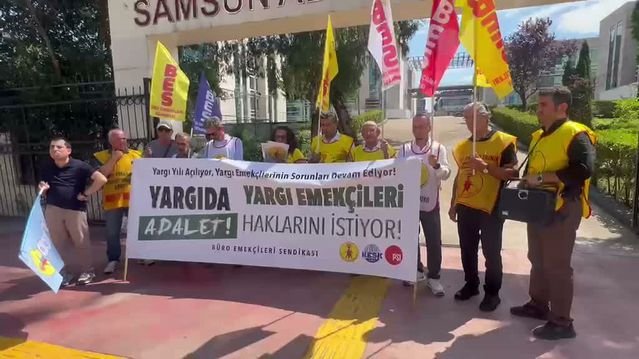 BES Samsun Şubesi'nden yargı emekçileri için çağrı: Ekonomik ve özlük hakları verilsin, üvey evlat olmaktan çıkarılsınlar