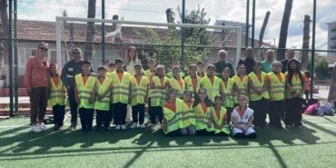 Bafra'da Yeşilay'dan öğrencilere sporla dolu yeni eğitim yılı başlangıcı