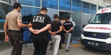 Bafra'da trafik uygulama yerlerini haberleşme gruplarında paylaşan 10 kişi gözaltına alındı