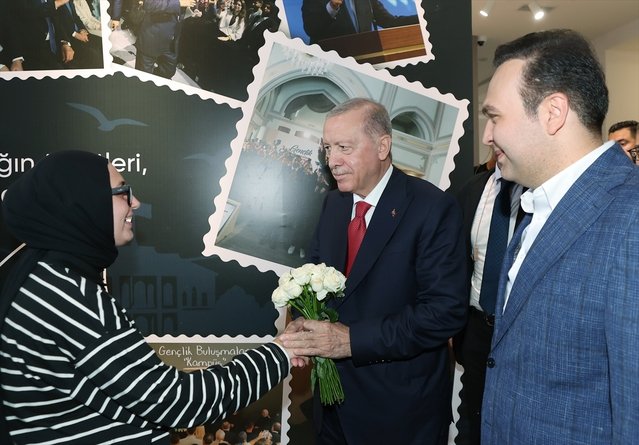 Cumhurbaşkanı Erdoğan, Samsun'da gençlerle buluştu: