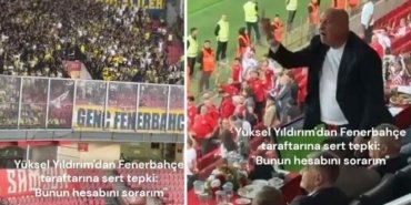 Fener taraftarı küfretti, Yüksel Yıldırım çıldırdı! İşte o anlar