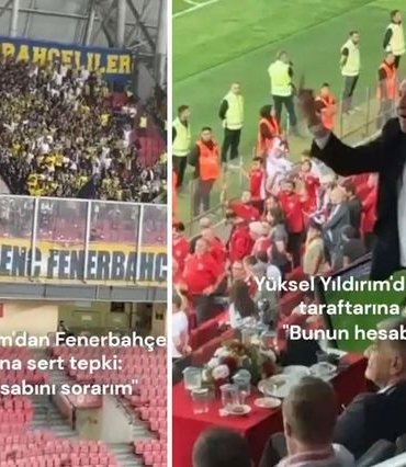 Fener taraftarı küfretti, Yüksel Yıldırım çıldırdı! İşte o anlar