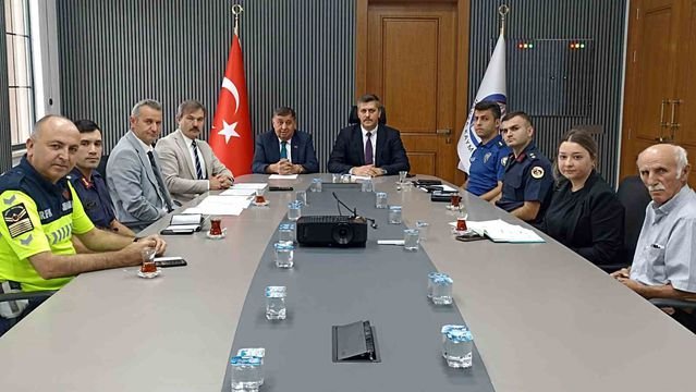 Havza'da 2026-2027 eğitim yılı öncesi okul güvenliği toplantısı yapıldı