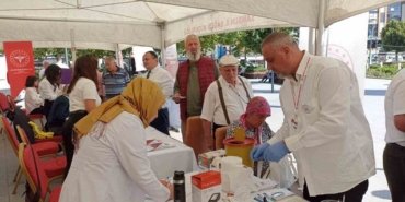 Havza'da Halk Sağlığı Haftası'nda vatandaşlara ücretsiz sağlık danışmanlığı verildi