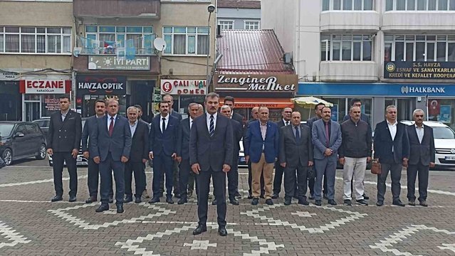 Havza'da İlköğretim Haftası törenle kutlandı, 1. sınıflara çiçek verildi