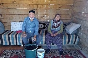 Havza'da emekli çift aronya bahçesiyle alternatif tarıma örnek oldu