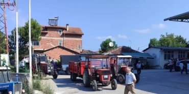Kavak'ta TMO geçici alım merkezinde 2 bin 20 ton buğday teslim edildi