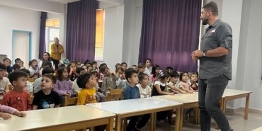 Kızılay'ın afet farkındalığı eğitimi Havza'da kreşten liseye ulaştı