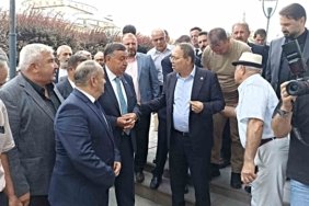 MHP'den Havza İlçe Başkanlığı'na hayırlı olsun ziyareti