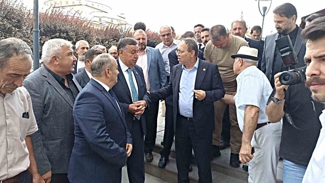 MHP'den Havza İlçe Başkanlığı'na hayırlı olsun ziyareti