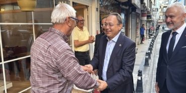 MHP'li Topsakal Zonguldak'ta valiliği ve GMİS'i ziyaret etti