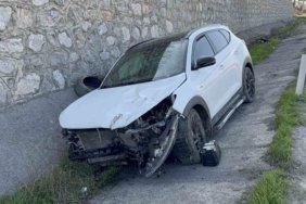 Mersin'den kayıt için gelen ailenin aracı Samsun'da kanala girdi, 5 kişi yaralandı