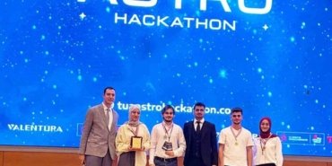 SAMÜ'lü Fırtına Avcıları, TUA Astro Hackathon'da Türkiye üçüncüsü oldu