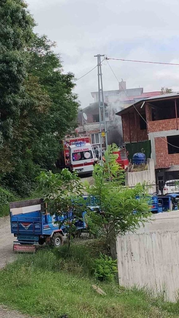 Samsun Ayvacık'ta müstakil evde yangında Semiha Yazıcı hayatını kaybetti