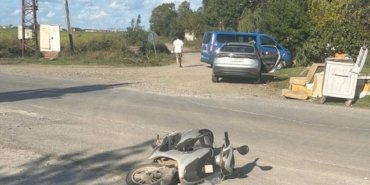 Samsun Bafra'da otomobil ile elektrikli motosiklet çarpıştı; kazada 1 kişi yaralandı