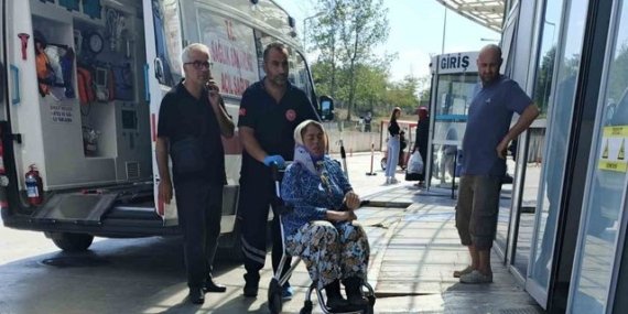 Samsun Bafra'da traktörün römorku devrildi, 6 kişi yaralandı